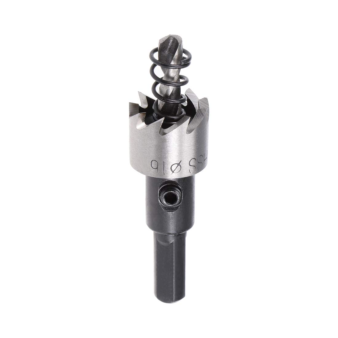 sourcingmap 16mm HSS Drill Bit Hole Saw for Stainless Steel Metal Alloy Wood