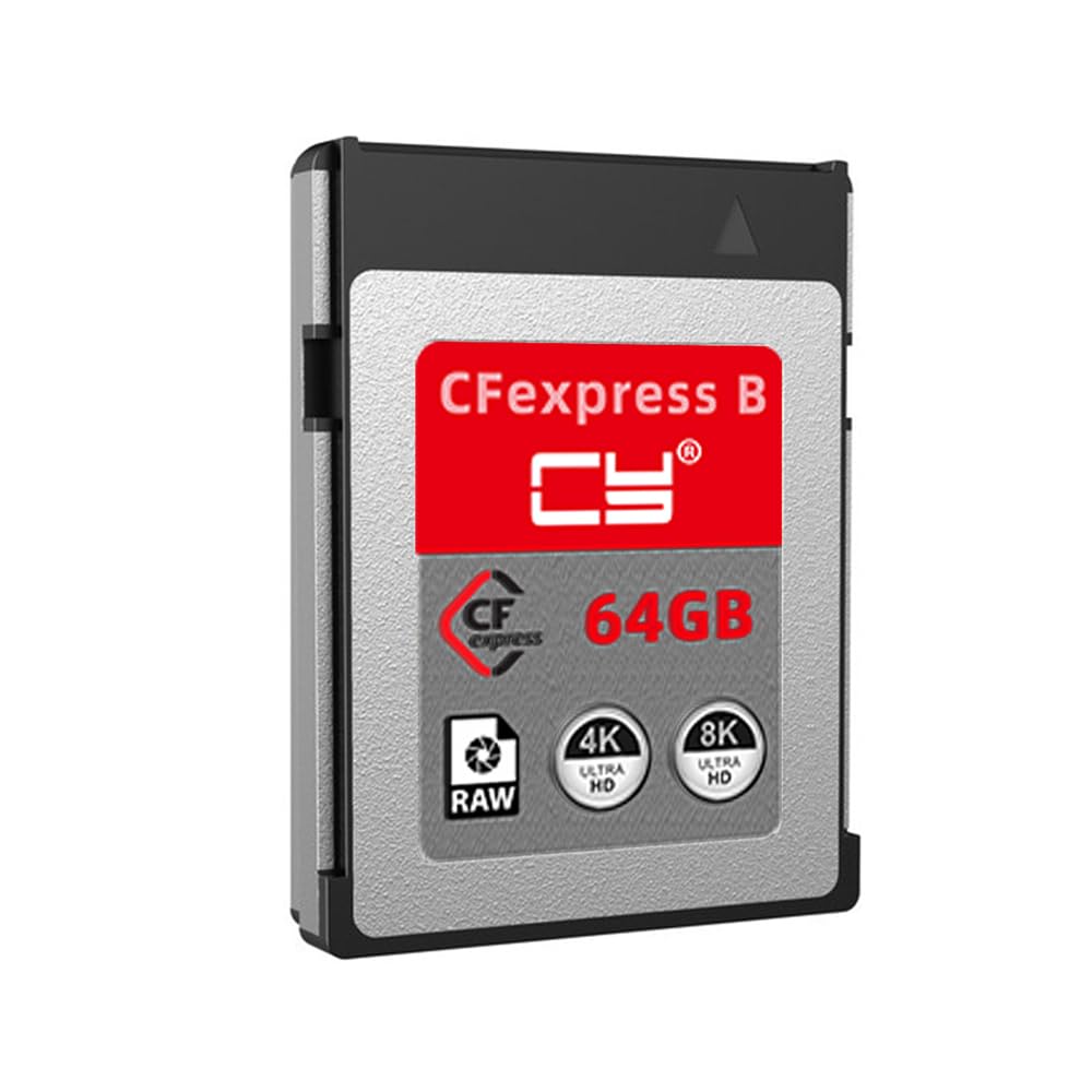 NFHK CFexpress Memory Card Type B 64GB CFE CFB Compatible with XS 8K RAW PCIe Photo Camera Expansion