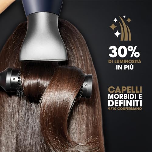helios, Asciugacapelli Professionale Leggero, Potenza 2200 W, Blu