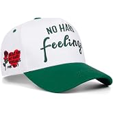 Funny Hat No Hard Feelings Trucker Hats Vintage Baseball Cap Unisex