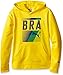 PUMA Big Boys' Brazil Olympic Hoodie and Carry Sack