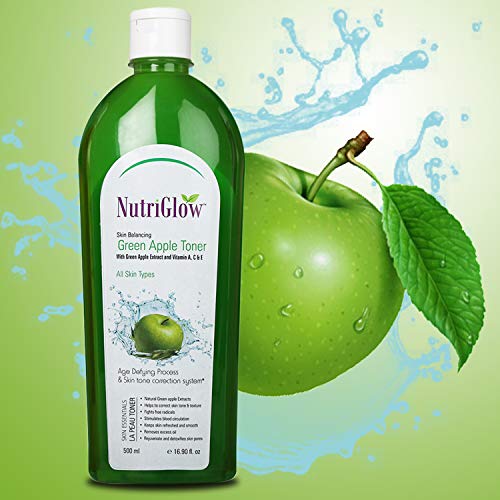 nutriglow green apple toner
