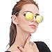 LianSan Classic Metal Frame Round Circle Mirrored Sunglasses Men Women Glasses 3447 …