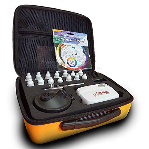 Watson & Webb Airbrush Cake Decorating Kit Airbrush Plus 14 Colours