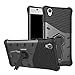 Sony Xperia L1 Case SunRemex Durable Armor with Full Body Protective and Heavy Duty Protection and 360 Degree Rotating Kickstand Design for Sony Xperia L1(2017) (Black)