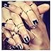 Wiipu 20pcs Gold Color Stacking Midi Rings for Women Jewelry(a540)