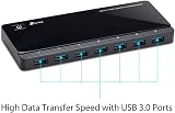 TP-Link UH720 USB Hub 7-Port 5Gbps USB 3.0 Dock Station 2x 2.4A Fast Charge view 2