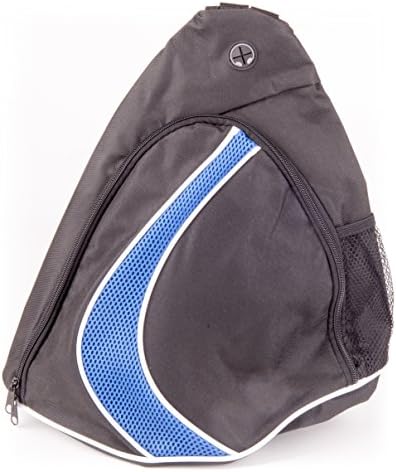 The Athletic Sling Bag Backpack Multipurpose Daypack Triangle Rucksack School Handbag Earphone Portal