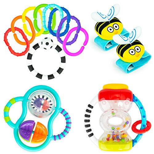 Baby's First Rattles Developmental Giftset for Newborns + Includes