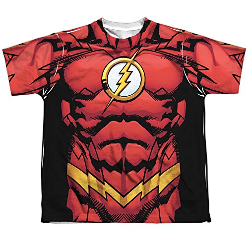 Sublimation Youth: Flash - Uniform Costume All Over Print T-Shirt
