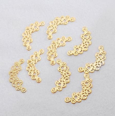 Amazon 透かしパーツ 三日月形 枚 ゴールド パーツ 金具 スカシパーツ ピアス イヤリング アクセサリーパーツ パウダートレーディング アクセサリーパーツ 通販 Amazon 透かしパーツ 三日月形 枚 ゴールド パーツ 金具 スカシパーツ ピアス イヤリング アクセサリーパーツ パウダートレーディング アクセサリーパーツ 通販