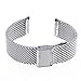 Ritche 20mm Mesh Stainless Steel Bracelet Wrist Watch Band Strap Silver Clasp