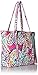 Vera Bradley Women's Cotton Vera Tote Bag, Wildflower Paisley, One Size
