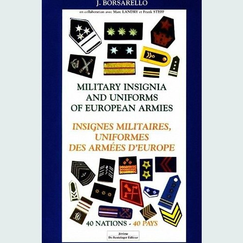 Military insignia and uniforms of european armies