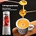 Portable Blender, Kacsoo M610 Mini Blender Personal Smoothie Fruit Mixer Juicer Cup, Single Serve, Lightweight USB Rechargeable Travel Blender for Shakes and Smoothies, with 5200 mAh Battery (White)
