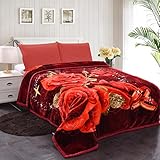 JML Heavy Warm Blanket, Plush Blankets King Size 85