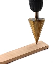Chiloskit Large Step Drill Bit, High Speed Steel