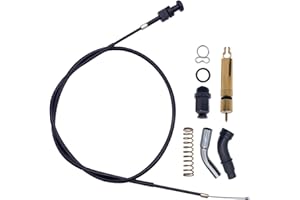 ANIRO MOTO Carburetor Choke Cable and Starter Valve Plunger Kit Compatible With Honda TRX500 Foreman Rubicon 500 Choke Cable TRX500FPA TRX500FM TRX500FA