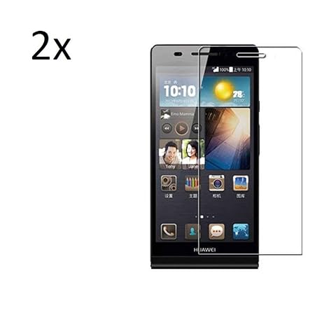 Cardana | 2X bruchsicheres Panzerglas für Huawei Ascend P8 2015/2016| Schutzfolie aus 9H Echt Glas