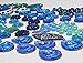 400 Pcs of Assorted Pearl Finish, Irridescent Flat Back Tear Drop Beads Cabochons Assorted Sizes 4mm-18mm