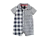 Carter's Baby Boys Woven Romper