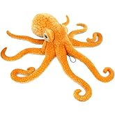 YunNasi Large Plush Octopus Stuffed Marine Animals Realistic Stuffed Octopus Soft Toy for Children 31.5 Inches