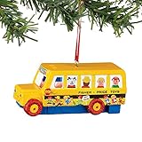 Department 56 Fisher Price Little People Bus Ornament