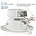 TORCHSTAR 4 Inch LED Recessed Downlight, Integrated Ceiling Light with Junction Box, 7W (60W Eqv.), Dimmable Retrofit, 5000K Daylight, IC-Rated & Air Tight, UL-Listed, Pack of 4
