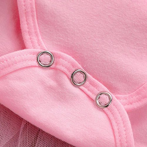 1-7 Years Old Girls,Yamally_9R Toddler Girls Ballet Dress Leotard Dance Skirt Gymnastics Strap Dancewear Clothes (4T, Pink)