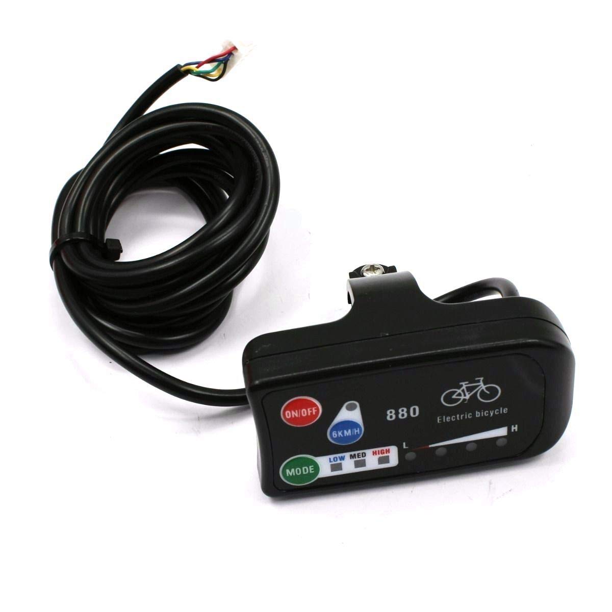 Display LCD Per Bici Elettrica G20F - Schermo LED Universale Con Funzioni Di Velocità, Batteria E Chilometraggio, Impermeabile - 4