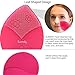 SUNMAY Sonic Face Cleanser and Massager Brush with Timmer, Rechargeable IPX5 Waterproof Organic Silicone Facial Cleansing Brush