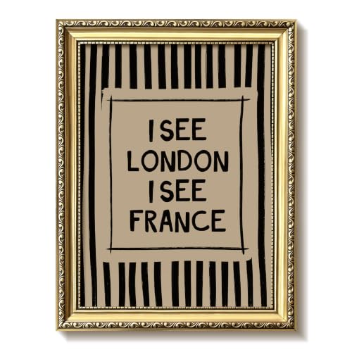 FTFCTSZ I See London I See France Wall Art