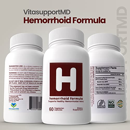 HEMORRHOID Formula Blend of Horse Chestnut and Micronized Diosmin1