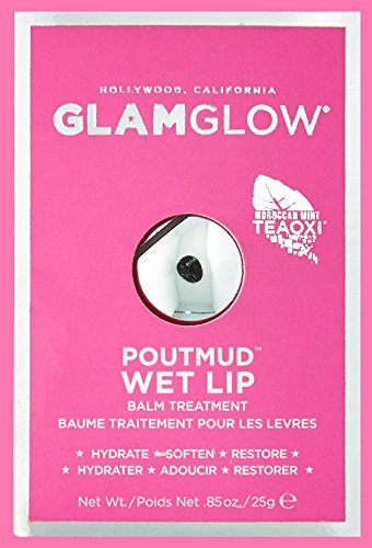 GlamGlow Facial Treatment Cream, Pout Mud Wet Lip, 0.85 Ounce