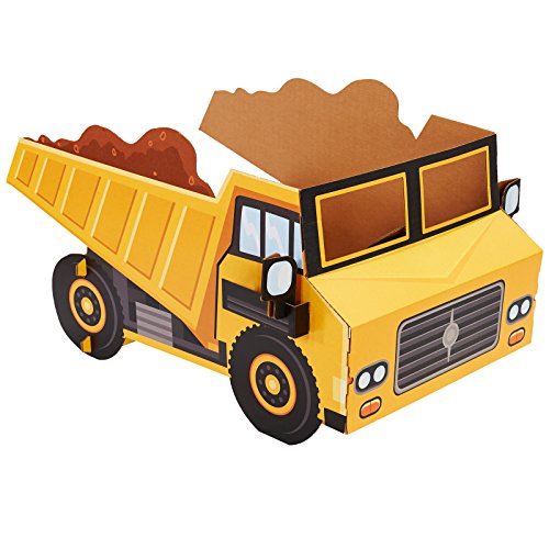 ADVA5700 Construction Room Decorations - Dump Truck Cardboard Stand In Photo Prop