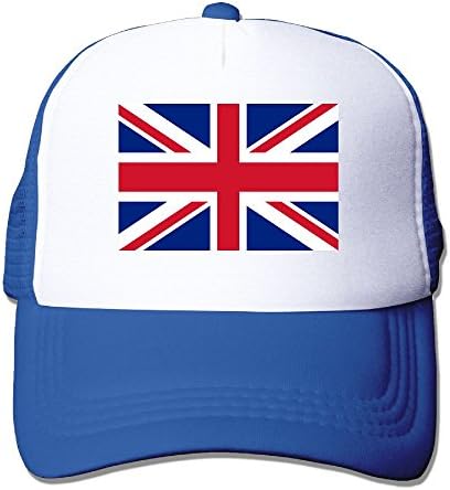 Chion Unisex Mesh Hat Flag of The United Kingdom Baseball Caps Grid Hat Adjustable Trucker Cap Headwear Bandanas