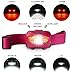 LED Headlamp Flashlight with Red Led Light - Head Lamps for Adults - Brightest Headlight Lamp Camping Hiking Running Fishing Hunting - Waterproof Headlamps - Best Work Head Lamp with Free Batteries