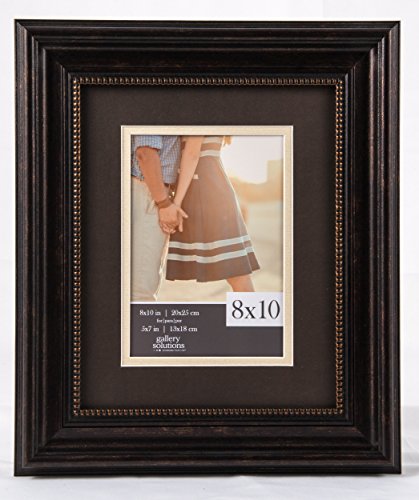Pinnacle8x10/5x7 Distressed Bronze with Bead Picture Frame