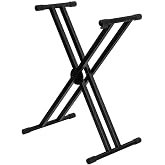 OnStage KS7291 Pro Double X Keyboard Stand