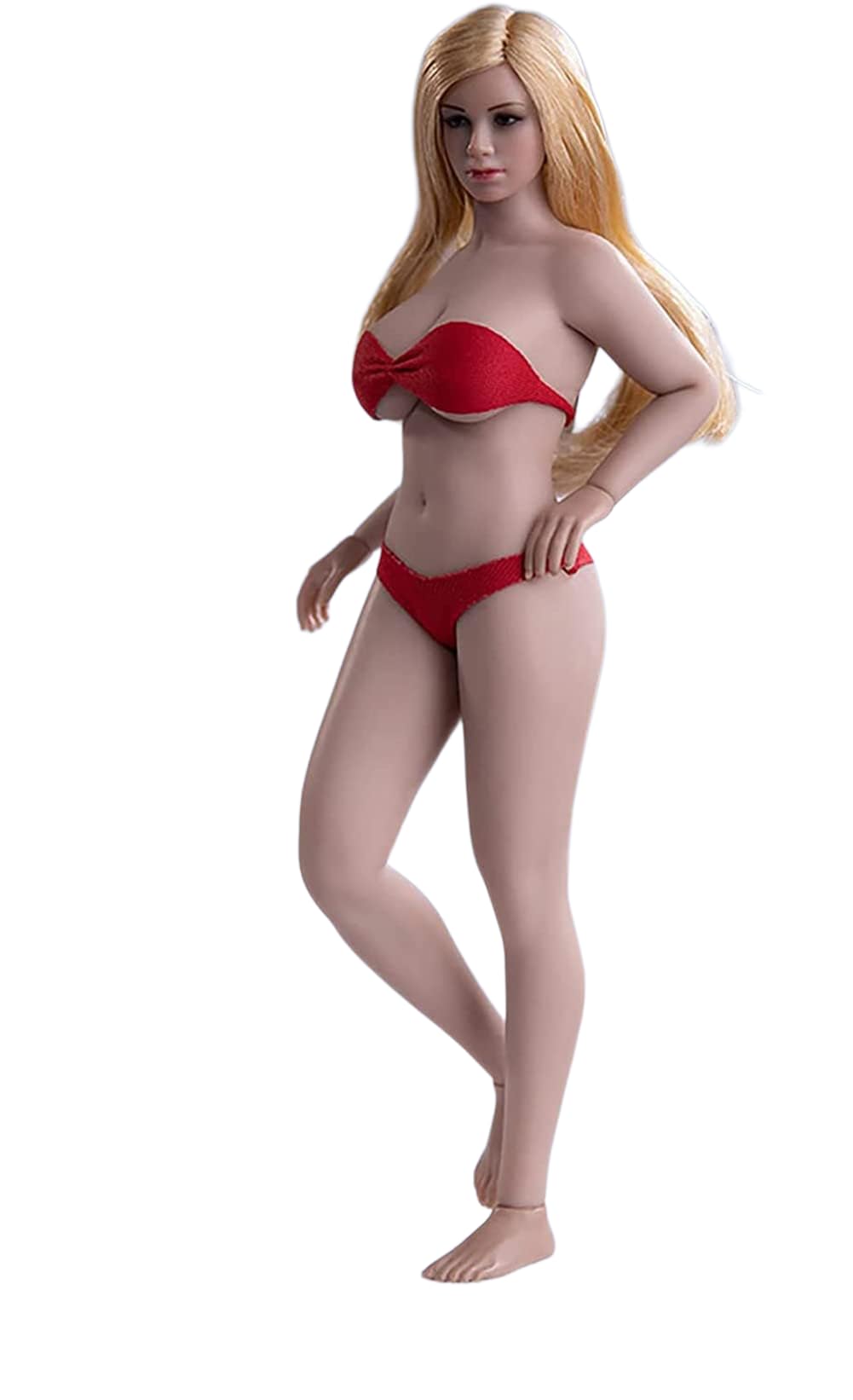 Photo 1 of 1/12 Scale Action Figure,6 inch Female Super-Flexible Slightly Fat Suntan Skin Large Bust Action Figure Doll Collection T05B