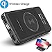 Wireless Charger Power Bank with Phone Stand,Tomorotec 10000mAh Qi Wireless External Battery Pack Bank Portable Charger Compatible with Galaxy S8,S7,S6,Edge,iPhone 12,XS,XR,X,8,8 Plus,Nexus,HTC,Nokia