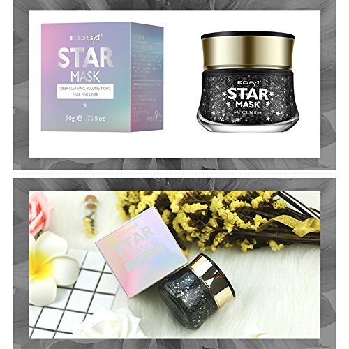 Pawaca 2018 Star Face Mask Deep Cleaning Pore Moisturizing Hydrating Skin Firming Gel Clay Face Masks Skin Care - Thumbnail 5