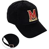 Desert Cactus University of Maryland Baseball Hat Terrapins UMD Terps Brimmed Embroidered Cap Adjustable Cloth Strap Type A