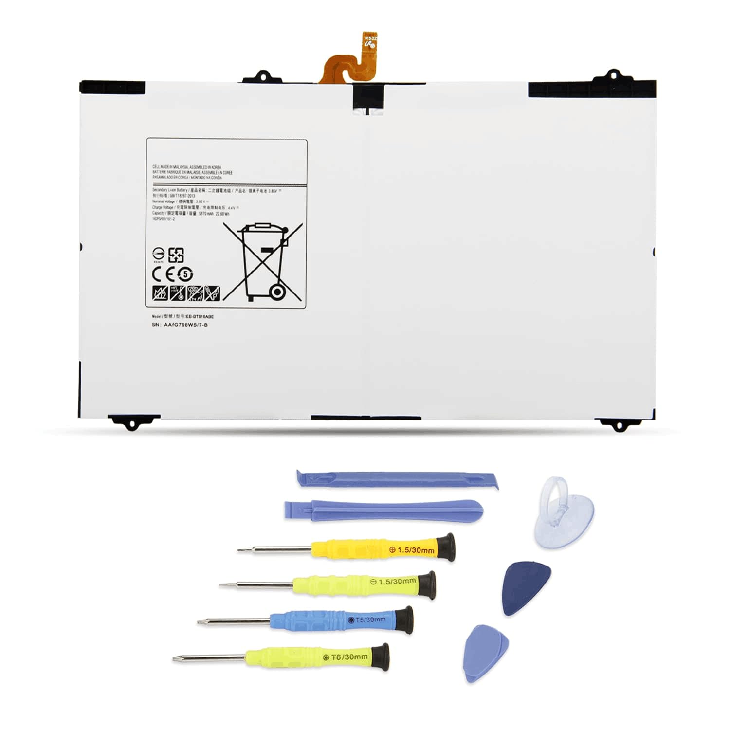 ANTIEE EB-BT810ABA EB-BT810ABE Tablet Battery for