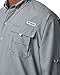 Columbia Men’s PFG Bahama™ II Long Sleeve Shirt, Cool Grey, Small