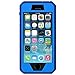 AMZER Full Body Hybrid Case with Built-in Screen Protector for iPhone 5/ 5S, iPhone SE - Blue