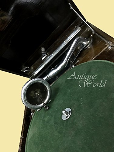 Antiques World Antique 1920's HMV Portable Vintage Picnic Gramophone In Turn Tables Musical Boxes Phonograph Collectables, Radio, Television & Telephony, Phonographs & Gramophones AWUSAHB 0168 - Thumbnail 4