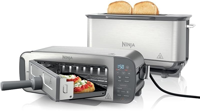 Ninja Foodi 3-in-1 Toaster, Grill & Panini Press ST202UK 7 Functions