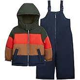 OshKosh B'Gosh Boys' Ski Jacket and Snowbib Snowsuit Set