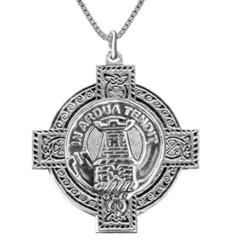 MacCallum Scottish Clan Crest Celtic Cross
